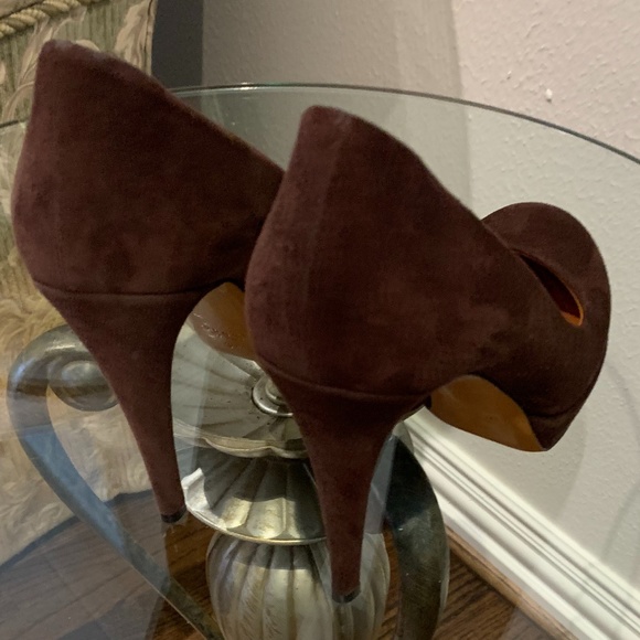 Gucci - Betty Mid-Platform Pump Brown Suede - Picture 4 of 6